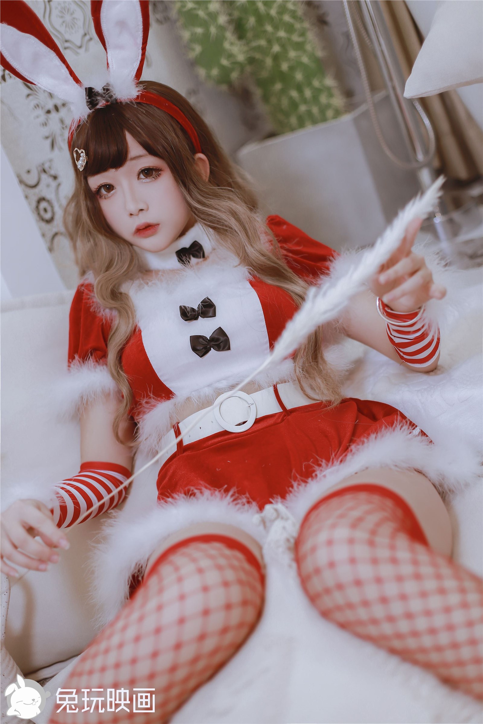 Sun Nai Jiao C35.006 Christmas rabbit(16)